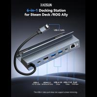 Enclosures-Docking-Steam-Deck-Dock-USB-C-Docking-Station-for-Steam-Deck-OLED-Lenovo-Legion-Go-MSI-Claw-6-in-1-USB-C-Hub-with-HDMI-2-1-4K-120Hz-1000Mbps-Ethernet-100w-2