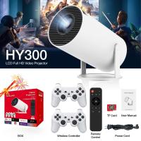 VELORICA Game Console with Projector,Plug and Play TV Video Game Stick,4K HD Portable with 10000+ Games,Wireless Controllers,WiFi HDMI Output