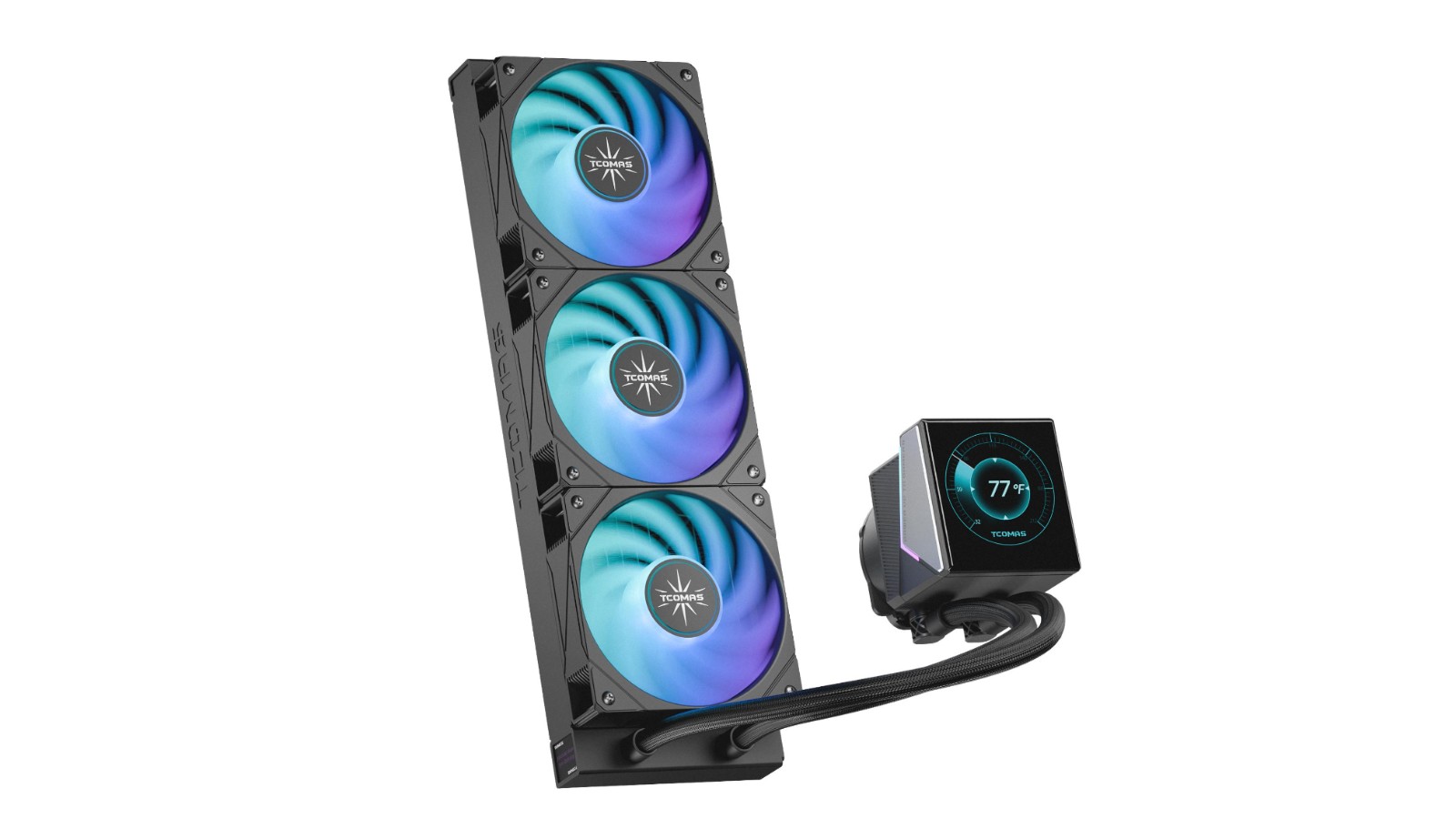 TCOMAS WG600 360 BLACK AIO