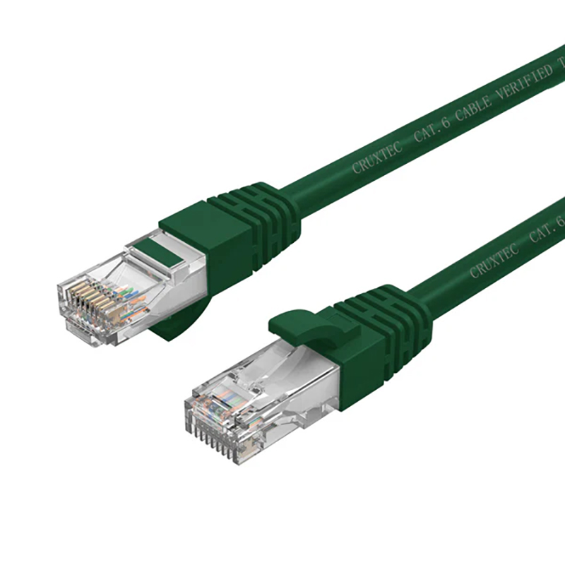 Cruxtec Cat6 Ethernet Cable 2m - Dark Green (RC6-020-DG)