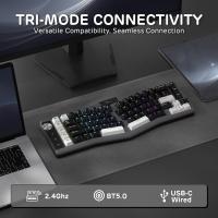 Keyboards-RK-ROYAL-KLUDGE-A72-Alice-Ergonomic-Wireless-Mechanical-Keyboard-w-Knob-Macro-Keys-Touchable-Nameplate-Tri-Mode-68-72-Key-Gasket-Keyboard-BT-2-4G-US-3