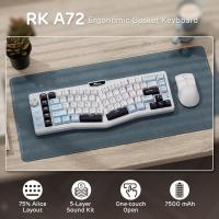 Keyboards-RK-ROYAL-KLUDGE-A72-Alice-Ergonomic-Wireless-Mechanical-Keyboard-w-Knob-Macro-Keys-Touchable-Nameplate-Tri-Mode-68-Gasket-Silent-Switch-Sky-Blue-4