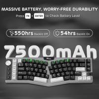 Keyboards-RK-ROYAL-KLUDGE-A72-Alice-Ergonomic-Wireless-Tri-Mode-68-Gasket-Mechanical-Keyboard-w-Knob-Macro-Keys-Touchable-Nameplate-Silent-Switch-Cloudy-8
