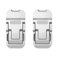 Laptop-Accessories-Mini-Portable-Laptop-Metal-Stand-Riser-Desk-Keyboard-Riser-2pcs-Silver-30
