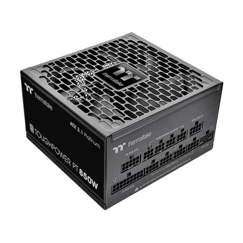 Thermaltake Toughpower PT 850W 80+ Platinum Fully Modular PCIe Gen 5.1 ATX 3.1 Power Supply (PS-TPP-0850FNFAPA-1)