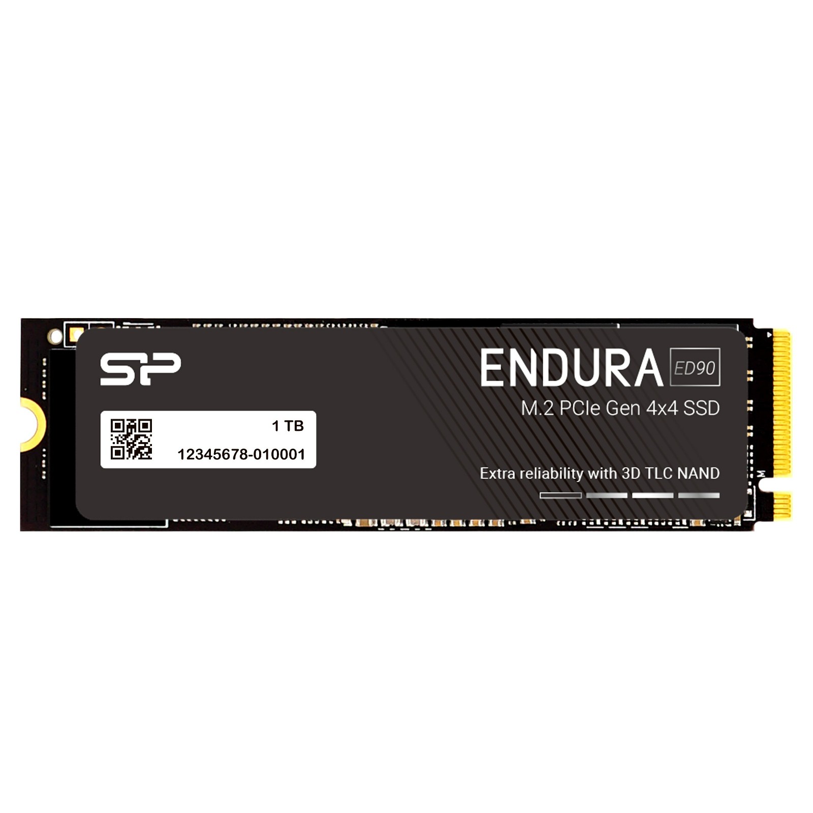 Silicon Power ED90 Endura 1TB 3D TLC NAND, High Endurance Grade, 5000MB/s Gen4x4 M.2 2280, Internal SSD for Laptop / PC - SP01KGBP44ED9005