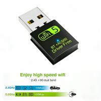 Bluetooth-Adapters-AC600-WiFi-and-Bluetooth-2-in-1-USB-Adapter-Dual-Band-5GHz-2-4GHz-Mini-Wireless-Network-Receiver-Dongle-Driver-Free-for-PC-Laptop-Desktop-VELORICA-27