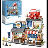Building-Toys-Blocks-Japanese-Street-View-Takoyaki-Shop-Mini-Building-Blocks-MOC-Creative-DIY-Simulation-Architecture-722-Pcs-Mini-Simulation-Architecture-Construction-T-2