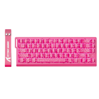 ATTACK SHARK X68 HE Magnetic 8K Rapid Trigger Keyboard 0.02mm Pink RGB