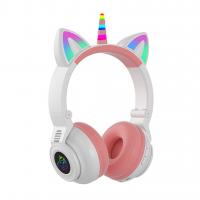 Headphones-Head-mounted-Unicorn-Cartoon-LED-Luminous-Stereo-Bluetooth-Headset-STN-27-White-6