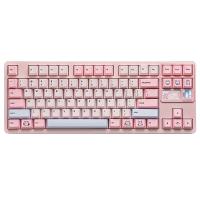 Qwertykeys QK80Mk2 Custom Wireless Mechanical Keyboard - Spray-Coated Pink (KBQK80MK2SCPK)