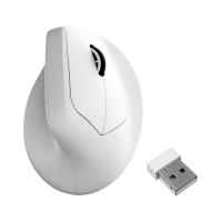 Keychron M5 Bluetooth 2.4G 8000Hz Wireless Ergonomic Mouse - White (MSKCM5A24)