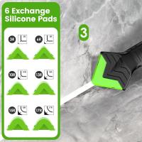 Outdoor-Tools-Caulking-Tool-5-in-1-Silicone-Caulking-Grout-Removal-Sealant-Finishing-Tool-with-Grout-Scraper-6-Exchange-Silicone-Pads-Adhesive-Residue-Scraper-Sea-4