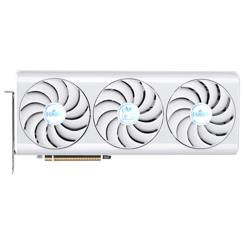 MAXSUN iCraft AIGA Plus GeForce RTX 5070 Ti OC 16GB Graphics Card - White (MS-RTX5070Ti-iCraft-OC16G-AIGA-Plus-S0)