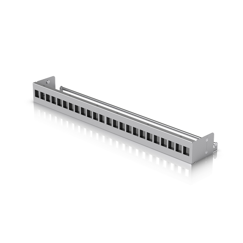 Ubiquiti 24-Port Blank Keystone Patch Panel - Silver (UACC-RACK-PANEL-PATCH-BLANK-24)