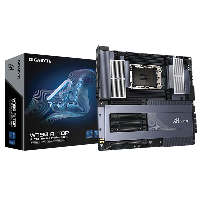 Gigabyte W790 AI TOP LGA 4677 DDR5 E-ATX Motherboard (W790 AI TOP)