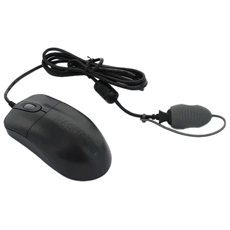 Seal Shield Seal Storm Waterproof Wired Optical Mouse - Black (STM042)