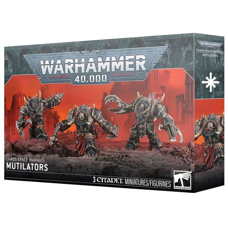 Games Workshop 43-43 Chaos Space Marines: Mutilators (99120102230)