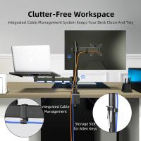 Monitor-Accessories-Dual-Monitor-Laptop-Mount-Arm-Height-Adjustable-360-Rotation-Ergonomic-Desk-Stand-for-13-32-Screens-4