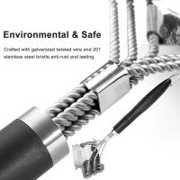 Outdoor-Tools-GRILLART-Grill-Brush-Bristle-Free-SteamWizards-BBQ-Replaceable-Cleaning-Head-Unique-Seamless-Fit-Scraper-Tool-for-Cast-Iron-Stainless-Steel-Grates-3