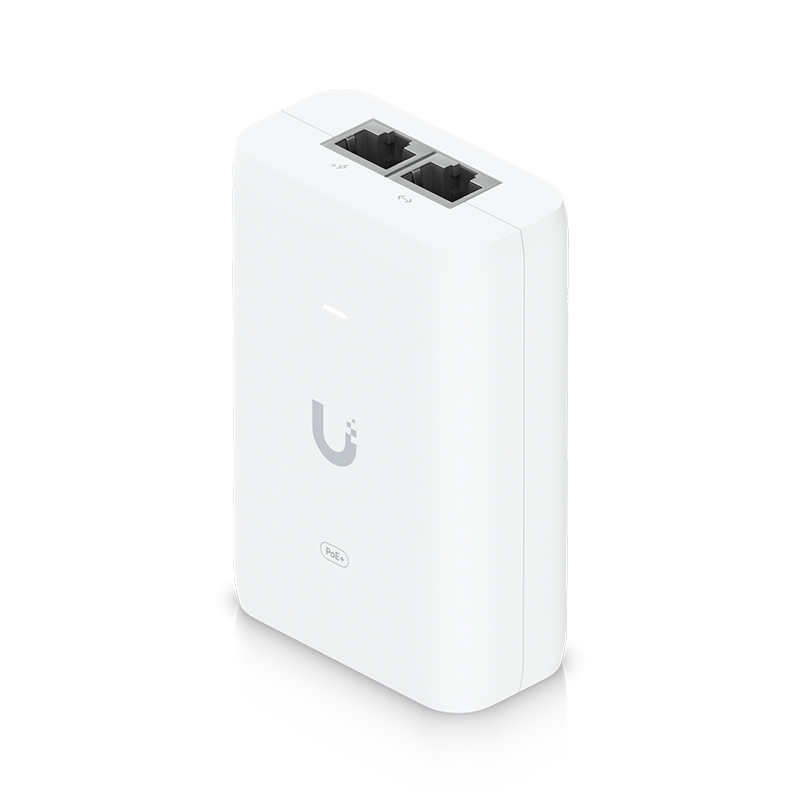 Ubiquiti UniFi PoE+ Adapter 30W Gigabit Injector (U-POE+)