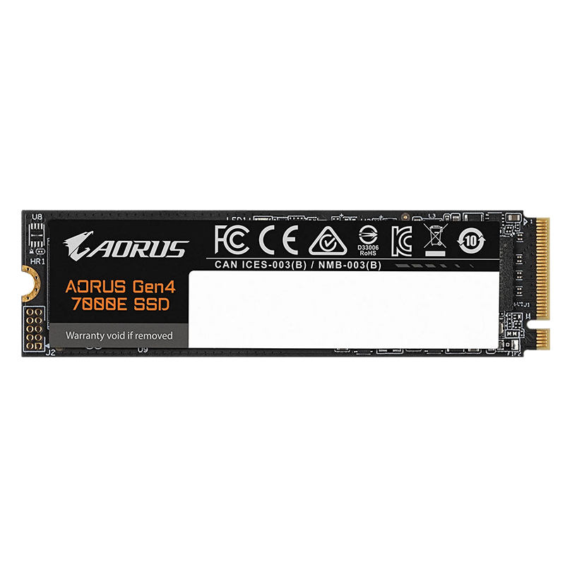 Gigabyte 4TB Aorus Gen4 7000E PCIe 4.0x4 M.2 2280 SSD (AG470E4TB-M2-4TB)