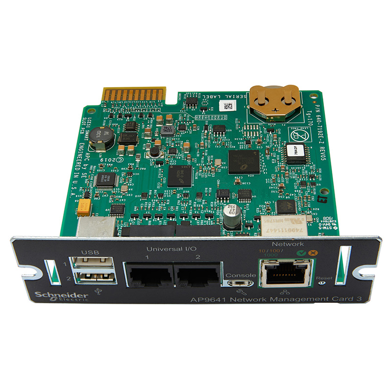 APC UPS Network Management Card NMC3 with Environmental Monitoring (AP9641)