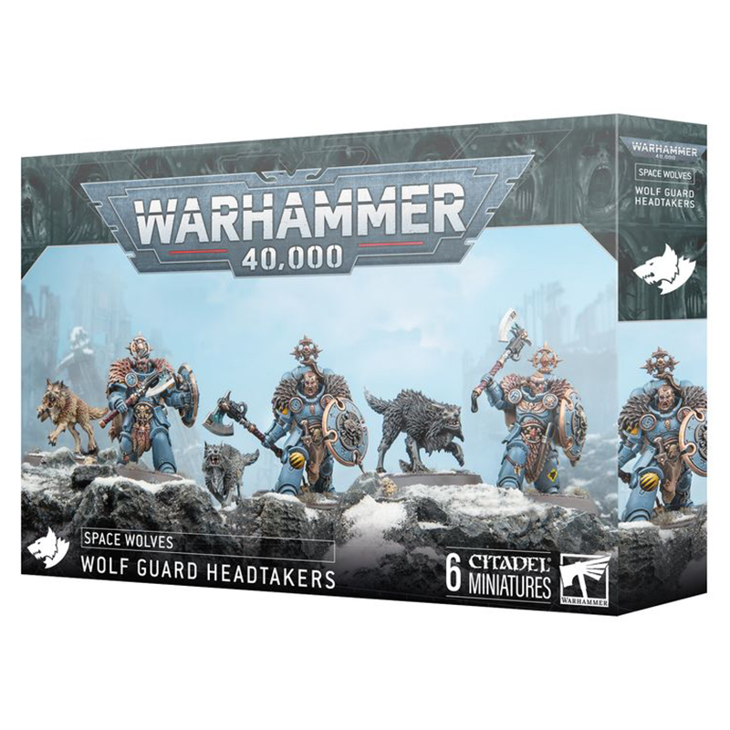 Games Workshop 53-29 Space Wolves: Wolf Guard Headtakers (99120101437)