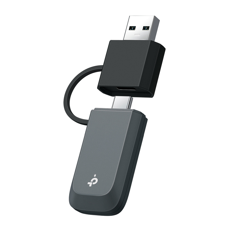 TP-Link Archer AXE5400 Tri-Band Wi-Fi 6E Mini Wireless USB Adapter (Archer TXE70U)