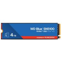 Western Digital 4TB Blue SN5100 PCIe Gen4 M.2 2280 NVMe SSD (WDS400T5B0E-00CPE0)