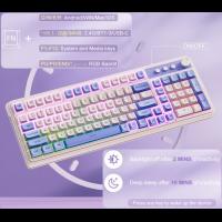 Tri-Mode-Gaming-Keyboard-Bluetooth-2-4GHz-USB-C-99-Key-Gaming-Keyboard-Number-Pad-RGB-Backlit-Media-Knob-Custom-Mechanical-Feel-Computer-Keyboards-26