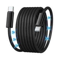 USB-Cables-Generic-240w-USB-Type-C-to-USB-Type-C-Magnetic-Round-Cable-Black-1m-CB-TC-1M-MAG-Round-3