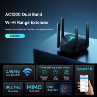 Wifi-Range-Extenders-WIFI-Signal-Enhancement-Repeater-Four-Antenna-Wall-Through-Wireless-Network-Amplifier-Dual-Band-1200M-Router-2