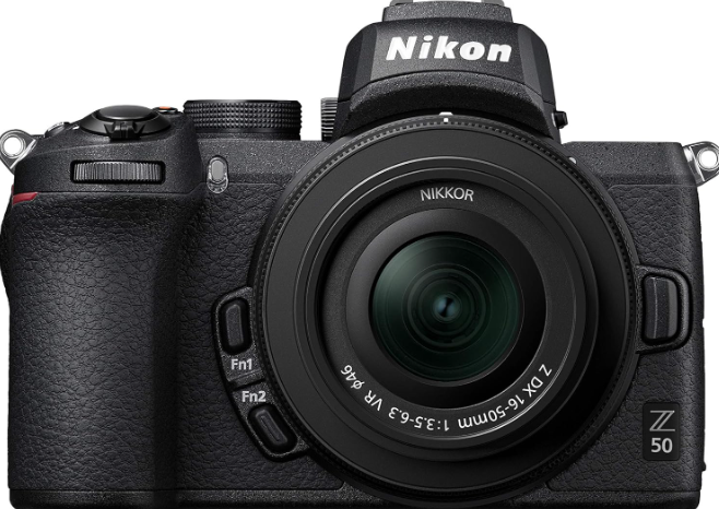 Nikon Z50 Mirrorless Camera Kit with NIKKOR Z DX 16-50mm f/3.5-6.3 VR Lens