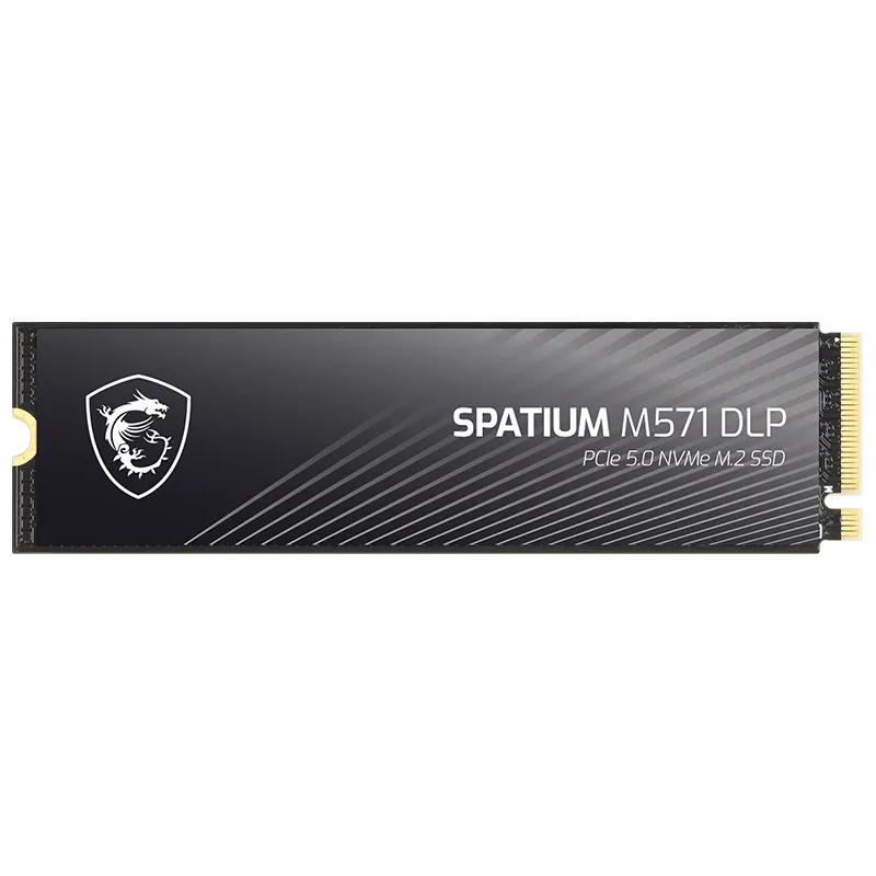 MSI 2TB SPATIUM M571 DLP PCIe Gen5x4 NVMe 2.0 M.2 2280 SSD (SPATIUM M571 DLP PCIe 5.0 NVMe M.2 2TB)