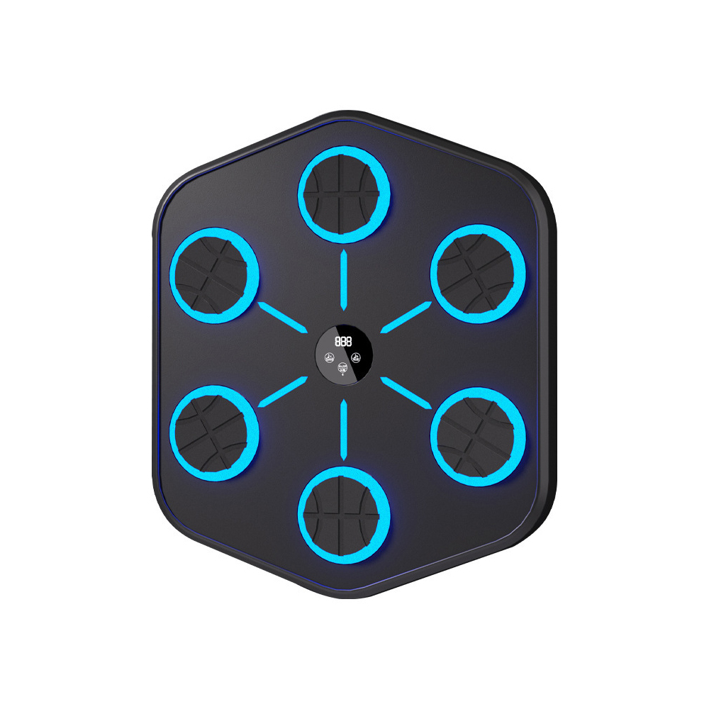 Smart Music Boxing Target Bluetooth LED Counter Height Adjustable Wall Mounted