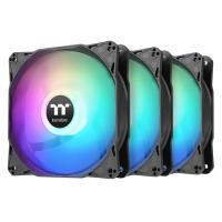 Thermaltake LE 120mm ARGB PWM Black Fan - 3 Pack (CL-F204-PL12SW-A)