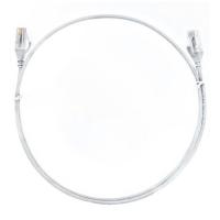 8ware CAT6 Ultra Thin Slim Network Cable 5m/500cm - White (CAT6THINWH-5M)