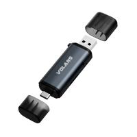 Volans Aluminum USB3.0 A/C SD Card Reader (VL-CR07)