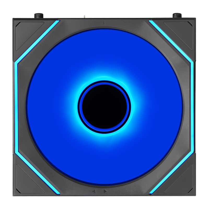 Lian Li Uni Fan SL Infinity Flex 2.4GHz Wireless 120mm Reverse Blade ARGB Fan - Black (12RSLIN1F1B)