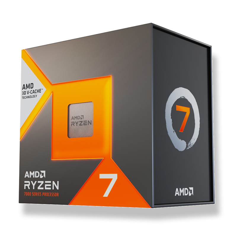 AMD Ryzen 7 7700X3D 8 Core AM5 4.5GHz CPU Processor (100-100002235WOF)