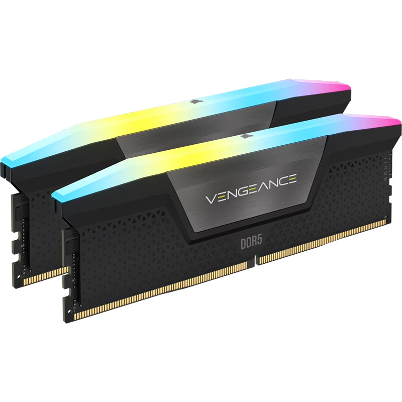 Corsair 32GB (2x16GB) CMH32GX5M2B6000C38 Vengeance RGB 6000MHz CL38 DDR5 RAM