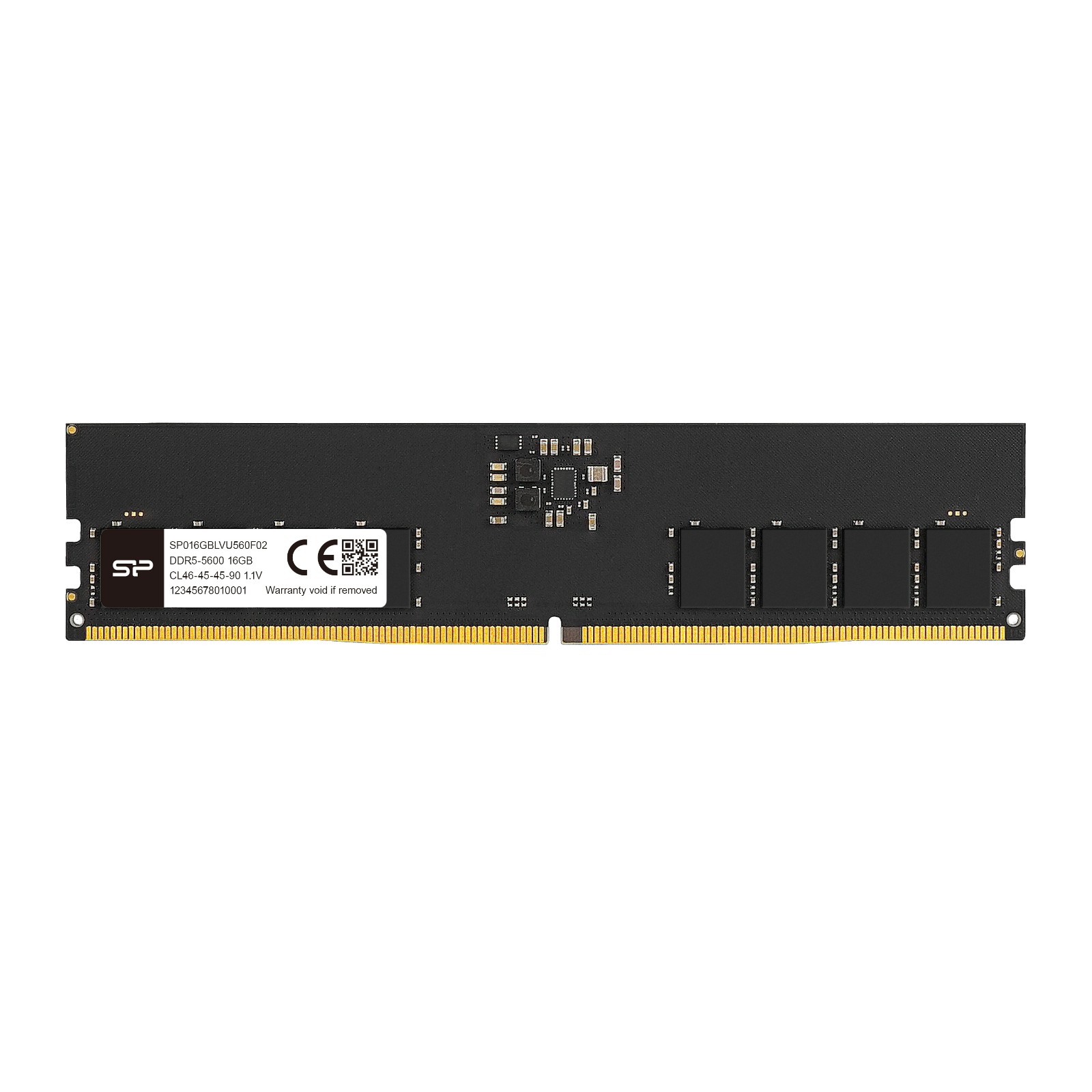 SP Silicon Power Upgrade 16GB DDR5 5600MT/s CL46 1.1V UDIMM Desktop PC Computer RAM Memory Module - SP016GBLVU560F02