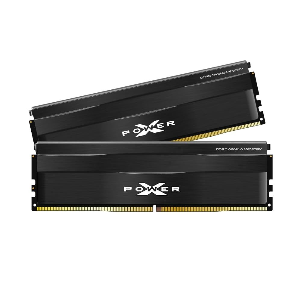 Silicon Power XPOWER Zenith 32GB (2x16GB) CL36 DDR5 6000MT/s Gaming Memory Supports Intel XMP/AMD EXPO UDIMM, Black - SP032GXLWU60FFDE