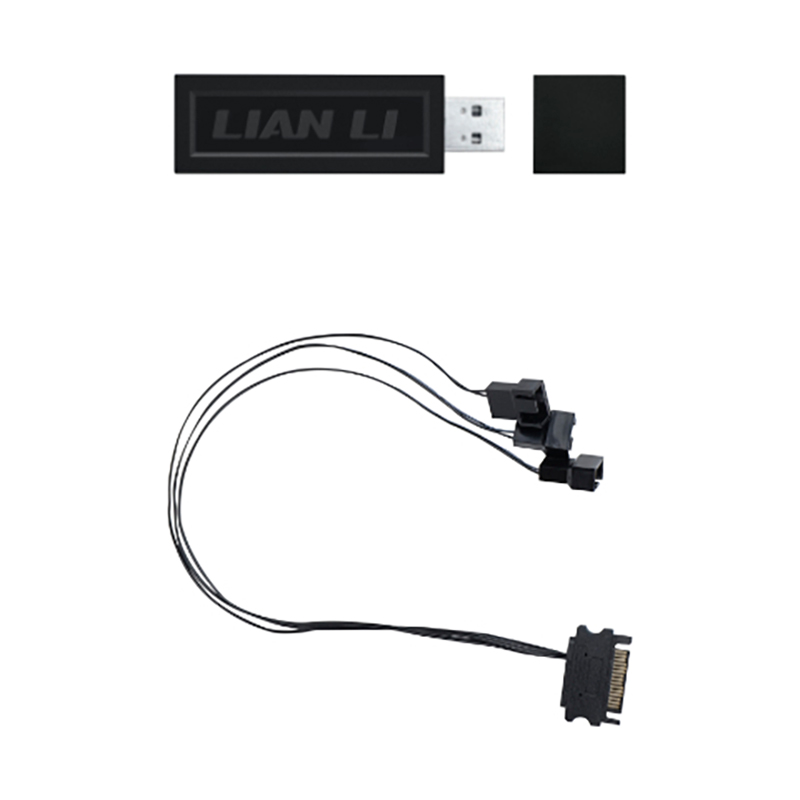 Lian Li RF 2.4 GHz Wireless Controller Kit - Black (RF-T-B)