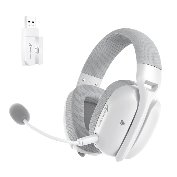 ATTACK SHARK L80PRO Wireless Gaming Headse - White