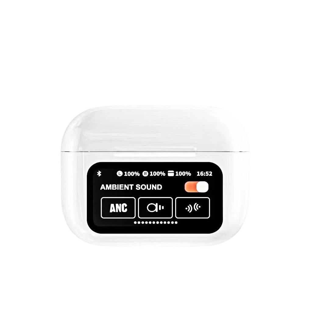 Smart Earphones with Touchscreen ANC and ENC
