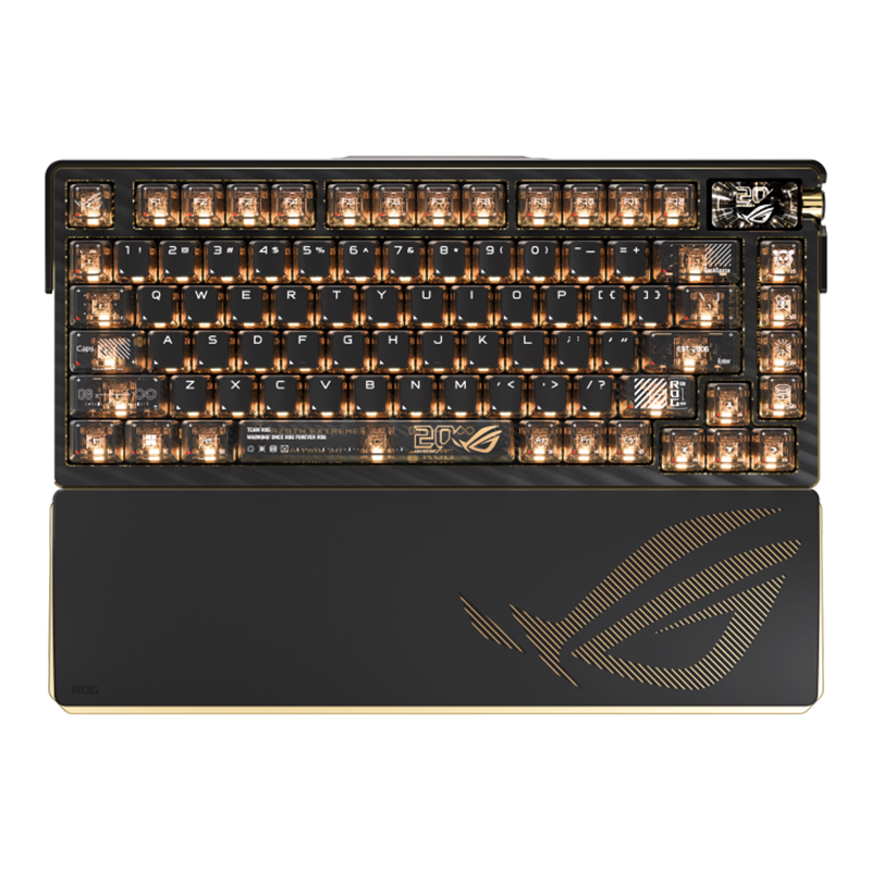 Asus ROG Azoth Extreme 20th Anniversary Edition Gaming Keyboard - Snow Switch (ROG AZOTH EXTREME EDITION 20 SNOW SWITCH)