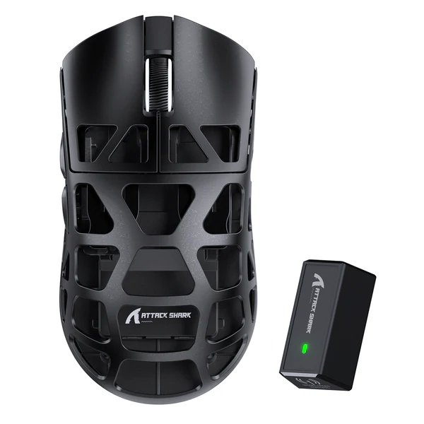 ATTACK SHARK R3 Magnesium Alloy Gaming Mouse 8K - Black