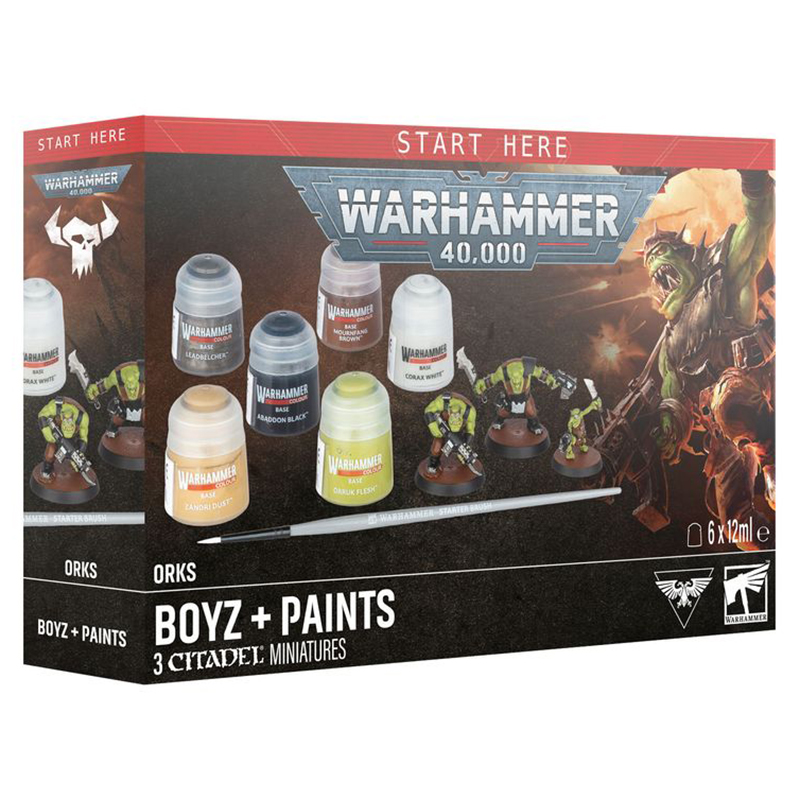 Games Workshop 60-05 Orks: Boyz + Paints (52170103001)